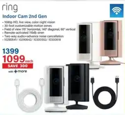Incredible Connection Ring Indoor Cam 2nd Gen offer