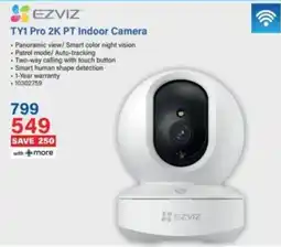 Incredible Connection Ezviz TY1 Pro 2K PT Indoor Camera offer