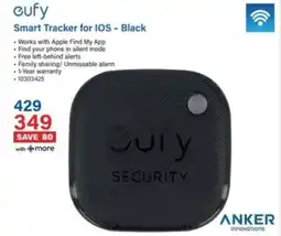Incredible Connection Cufy Smart Tracker for IOS Black offer
