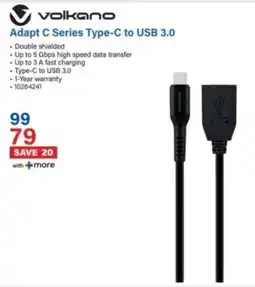 Incredible Connection Volkano Adapt C Series Type-C to USB 3.0 offer