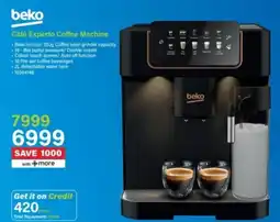 Incredible Connection Beko Café Experto Coffee Machine offer
