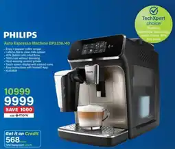 Incredible Connection Philips Auto Espresso Machine offer