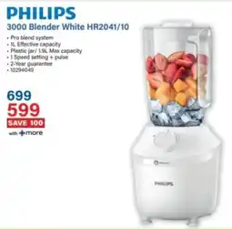 Incredible Connection Philips 3000 Blender White offer