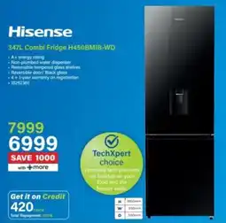 Incredible Connection Hisense Combi Fridge offer