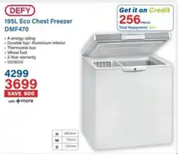 Incredible Connection Defy Eco Chest Freezer offer