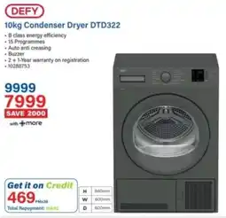 Incredible Connection Defy Condenser Dryer offer