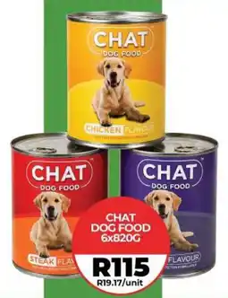 1UP Chat dog food offer
