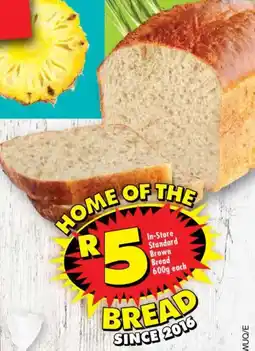 Shoprite In-Store Standard Brown Bread offer