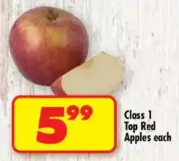 Shoprite Class 1 Top Red Apples offer