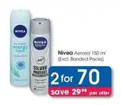 Clicks Nivea - aerosol offer