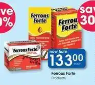 Clicks Ferrous forte products offer