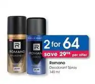 Clicks Deodorant spray offer