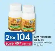 Clicks Selenium 200 mcg 30 tablets offer