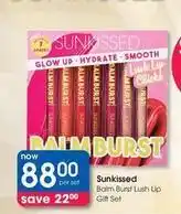 Clicks Clicks - balm burst lush lip gift set offer