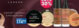 Clicks Yardley - stayfast foundation & pressed powder offer