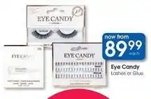 Clicks Lashes or glue offer