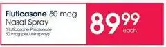Clicks Fluticasone 50 mcg nasal spray offer