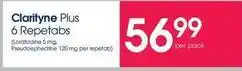 Clicks Clarityne plus 6 repetabs offer