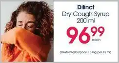 Clicks Dry cough syrup offer