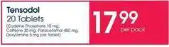 Clicks Tensodol 20 tablets offer