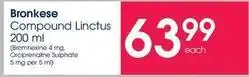 Clicks Compound linctus offer