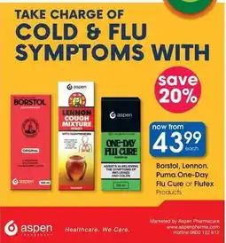Clicks Lennon - cold & flu symptoms offer