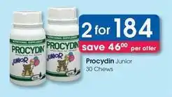 Clicks Procdyn junior 30 chews offer
