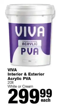 Build It Viva Interior & Exterior Acrylic PVA offer