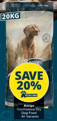 Checkers Amigo Confidence Dry Dog Food All Variants offer