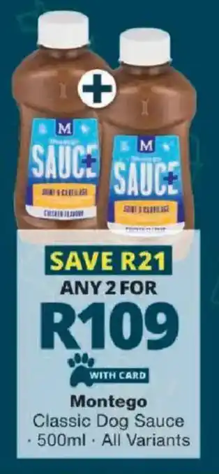 Montego Classic Dog Sauce