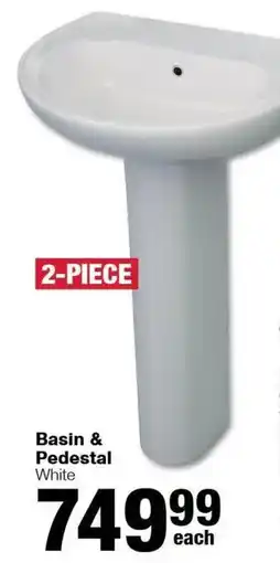 Build It Basin & Pedestal offer