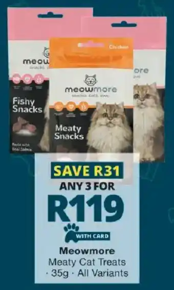 Meowmore Meaty Cat Treats