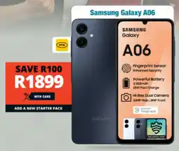 Checkers Samsung Galaxy A06 offer