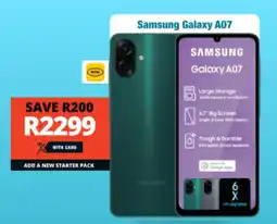 Checkers Samsung Galaxy A07 offer