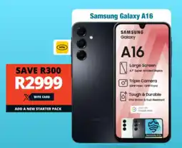 Checkers Samsung Galaxy A16 offer