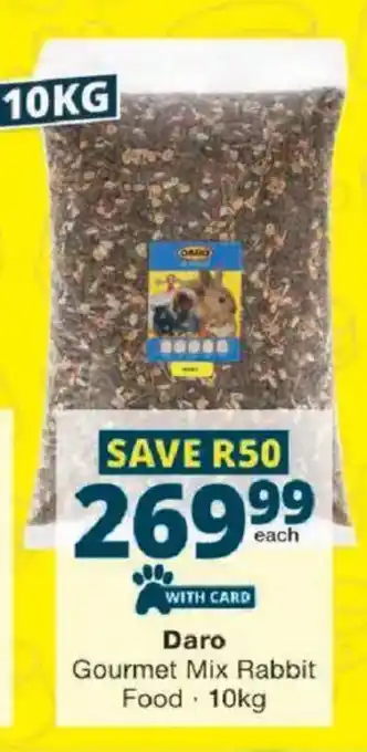Checkers Daro Gourmet Mix Rabbit Food offer