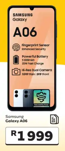 Checkers Samsung Galaxy A06 offer
