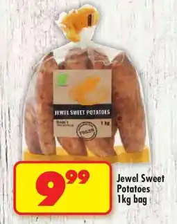 Shoprite JEWEL SWEET POTATOES 1kg bag offer