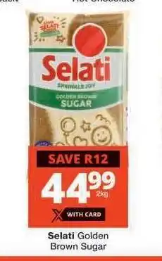 Checkers Selati Golden Brown Sugar offer