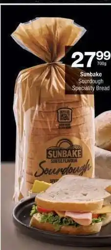 Checkers Sunbake Sourdough Speciality Bread offer