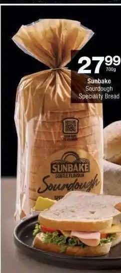 Checkers Sunbake Sourdough Speciality Bread offer