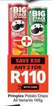 Checkers Pringles Potato Chips offer