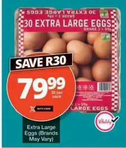 Checkers 30 Extra Large Eggs offer