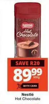 Checkers Nestlé Hot Chocolate offer