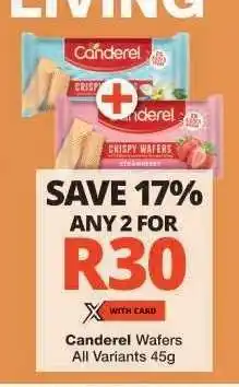 Checkers Canderel Wafers offer