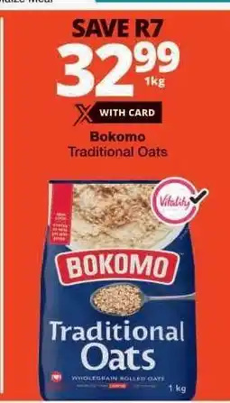 Checkers BOKOMO Traditional Oats offer