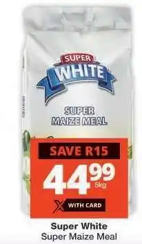 Checkers Super White offer