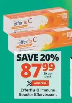 Checkers Efferflu C Immune Booster Effervescent offer