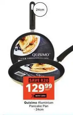 Checkers Quisimo Aluminium Pancake Pan offer