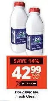 Checkers Douglasdale Fresh Cream offer